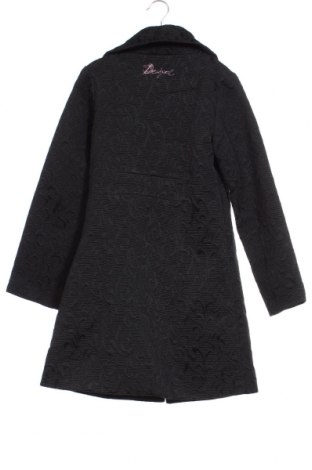Детско палто Desigual, Размер 9-10y/ 140-146 см, Цвят Черен, Цена 67,19 лв.