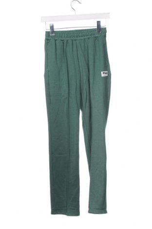 Pantaloni de trening, pentru copii FILA, Mărime 10-11y/ 146-152 cm, Culoare Verde, Preț 140,53 Lei