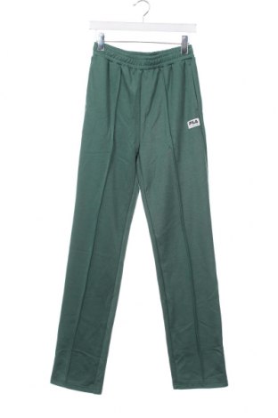 Pantaloni de trening, pentru copii FILA, Mărime 15-18y/ 170-176 cm, Culoare Verde, Preț 104,21 Lei
