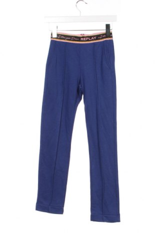 Pantaloni de trening, pentru copii Replay, Mărime 9-10y/ 140-146 cm, Culoare Albastru, Preț 288,55 Lei
