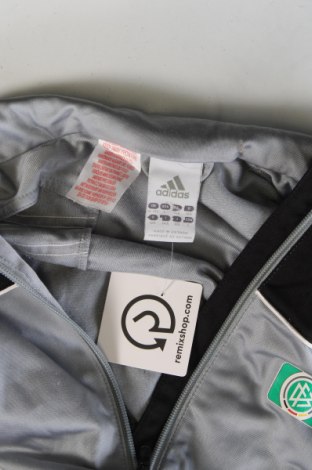 Детско спортно горнище Adidas, Размер 13-14y/ 164-168 см, Цвят Сив, Цена 38,28 лв.