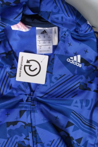 Kinderjacke Adidas, Größe 3-4y/ 104-110 cm, Farbe Blau, Preis 23,02 €