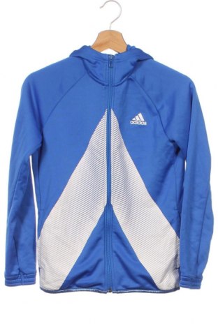 Kinderjacke Adidas, Größe 11-12y/ 152-158 cm, Farbe Blau, Preis € 23,48