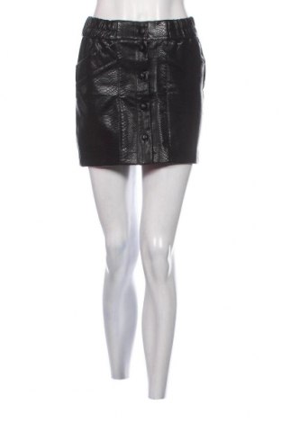 Δερμάτινη φούστα Bershka, Μέγεθος S, Χρώμα Μαύρο, Τιμή 4,00 €