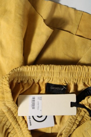 Δερμάτινη φούστα Oakwood, Μέγεθος M, Χρώμα Κίτρινο, Τιμή 44,92 €