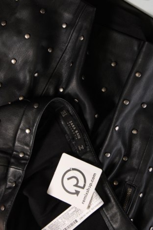 Kožená sukňa  Zara, Veľkosť S, Farba Čierna, Cena  7,13 €