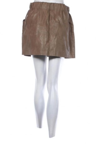 Δερμάτινη φούστα Zara, Μέγεθος L, Χρώμα Καφέ, Τιμή 4,81 €