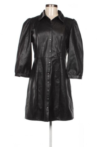 Δερμάτινο φόρεμα Vero Moda, Μέγεθος L, Χρώμα Μαύρο, Τιμή 6,68 €