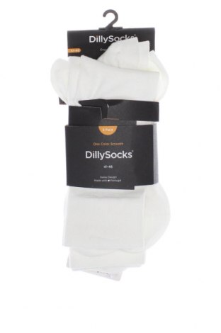 Комплект Dilly Socks, Размер L, Цвят Бял, Цена 24,65 лв.