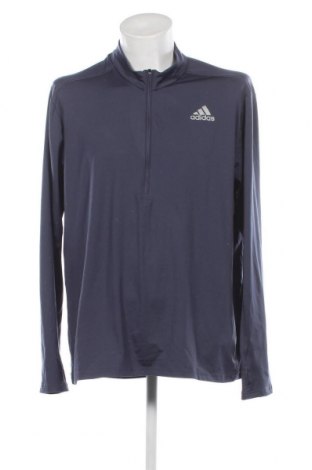 Ανδρική μπλούζα Adidas, Μέγεθος XXL, Χρώμα Μπλέ, Τιμή 10,20 €