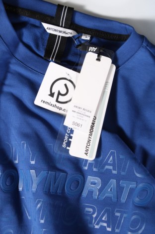 Herren Shirt Antony Morato, Größe L, Farbe Blau, Preis 30,62 €