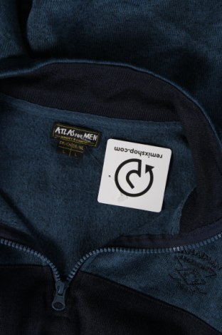 Ανδρική μπλούζα Atlas For Men, Μέγεθος L, Χρώμα Μπλέ, Τιμή 4,70 €
