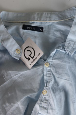 Мъжка блуза Defacto, Размер XL, Цвят Син, Цена 19,00 лв.