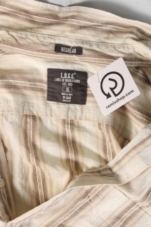 Herren Shirt H&M L.O.G.G., Größe XL, Farbe Beige, Preis € 5,29