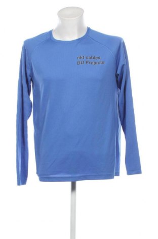 Herren Shirt Hanes, Größe L, Farbe Blau, Preis 3,52 €