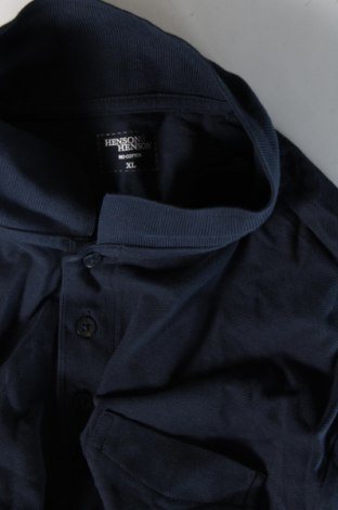 Herren Shirt Henson & Henson, Größe XL, Farbe Blau, Preis € 6,61