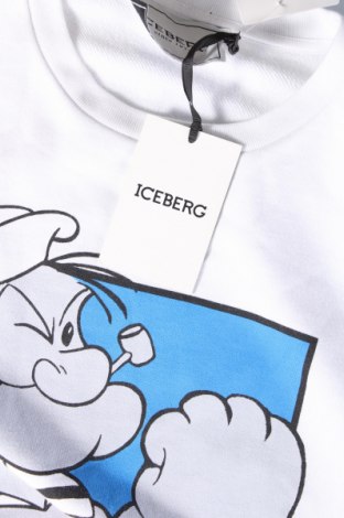 Bluză de bărbați Iceberg, Mărime L, Culoare Alb, Preț 582,24 Lei