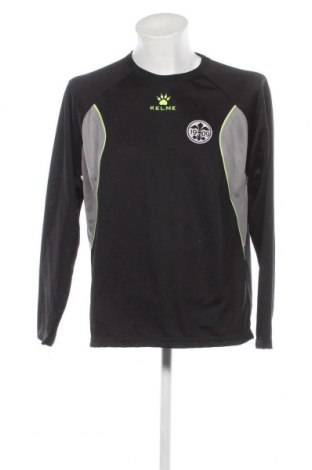 Ανδρική μπλούζα Kelme, Μέγεθος XL, Χρώμα Μαύρο, Τιμή 6,40 €