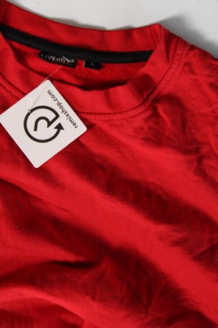 Herren Shirt Livergy, Größe L, Farbe Rot, Preis € 5,29