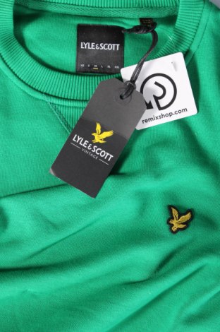 Ανδρική μπλούζα Lyle & Scott, Μέγεθος M, Χρώμα Πράσινο, Τιμή 44,54 €