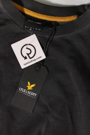 Herren Shirt Lyle & Scott, Größe M, Farbe Grau, Preis € 44,54
