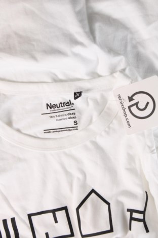 Pánské tričko  Neutral, Velikost S, Barva Bílá, Cena  100,00 Kč