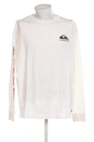 Мъжка блуза Quiksilver, Размер XXL, Цвят Бял, Цена 37,20 лв.