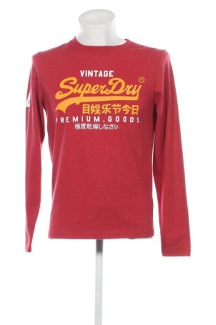 Ανδρική μπλούζα Superdry, Μέγεθος M, Χρώμα Κόκκινο, Τιμή 23,45 €