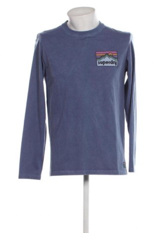 Herren Shirt Superdry, Größe M, Farbe Blau, Preis 34,28 €