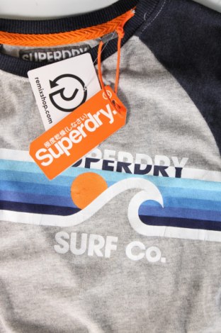 Ανδρική μπλούζα Superdry, Μέγεθος S, Χρώμα Γκρί, Τιμή 22,73 €