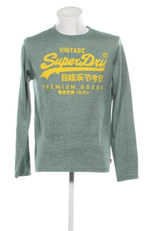 Ανδρική μπλούζα Superdry, Μέγεθος L, Χρώμα Πράσινο, Τιμή 28,86 €
