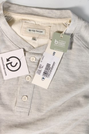 Ανδρική μπλούζα Tom Tailor, Μέγεθος M, Χρώμα Γκρί, Τιμή 31,96 €