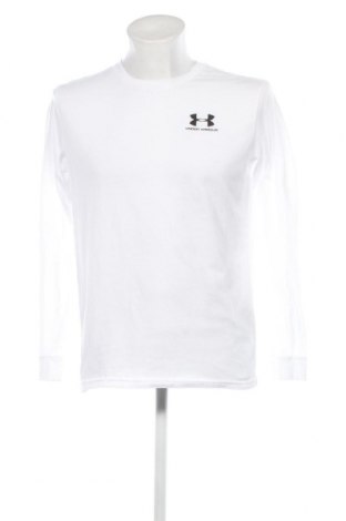 Herren Shirt Under Armour, Größe M, Farbe Weiß, Preis 23,81 €