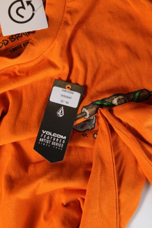 Herren Shirt Volcom, Größe M, Farbe Orange, Preis 55,67 €