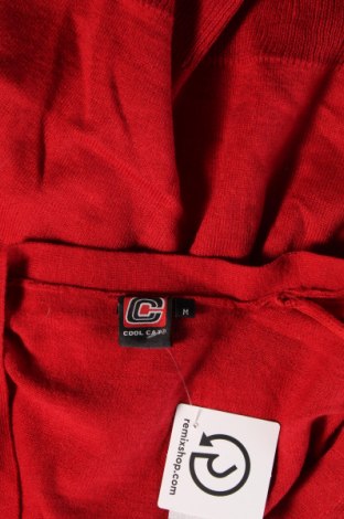 Herren Strickjacke CoolCat, Größe M, Farbe Rot, Preis € 8,68