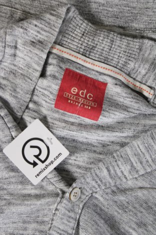 Jachetă tricotată de bărbați Edc By Esprit, Mărime M, Culoare Gri, Preț 23,68 Lei
