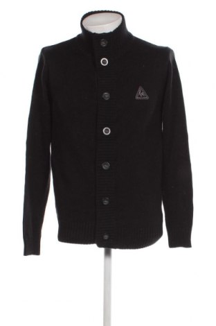 Jachetă tricotată de bărbați Le Coq Sportif, Mărime L, Culoare Negru, Preț 203,95 Lei