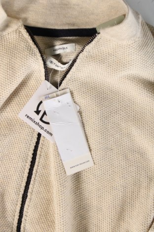 Jachetă tricotată de bărbați Tom Tailor, Mărime M, Culoare Bej, Preț 355,26 Lei