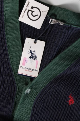 Ανδρική ζακέτα U.S.Grand Polo, Μέγεθος L, Χρώμα Μπλέ, Τιμή 55,67 €
