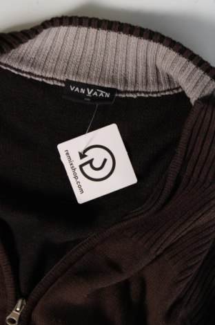 Jachetă tricotată de bărbați Van Vaan, Mărime XXL, Culoare Maro, Preț 20,99 Lei