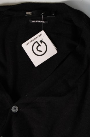 Jachetă tricotată de bărbați WE, Mărime L, Culoare Negru, Preț 29,57 Lei