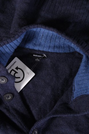 Herren Strickjacke Watson's, Größe L, Farbe Blau, Preis € 13,36
