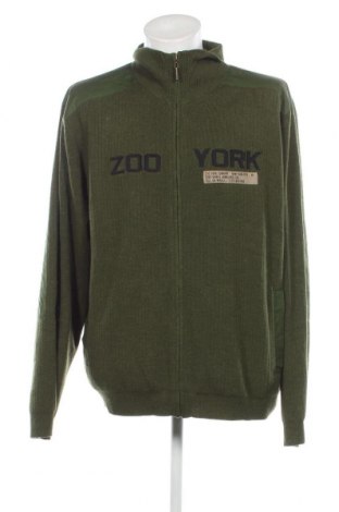 Ανδρική ζακέτα Zoo York, Μέγεθος XL, Χρώμα Πράσινο, Τιμή 10,76 €
