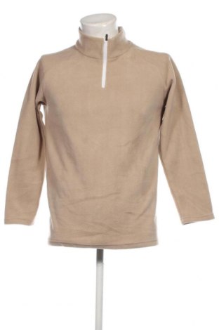Ανδρική μπλούζα fleece, Μέγεθος S, Χρώμα  Μπέζ, Τιμή 2,35 €