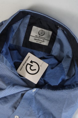 Ανδρικό πουκάμισο, Μέγεθος S, Χρώμα Μπλέ, Τιμή 3,59 €