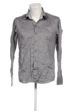 Ανδρικό πουκάμισο, Μέγεθος M, Χρώμα Γκρί, Τιμή 4,31 €