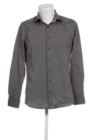 Ανδρικό πουκάμισο, Μέγεθος M, Χρώμα Γκρί, Τιμή 4,31 €
