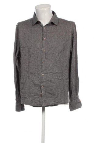 Ανδρικό πουκάμισο, Μέγεθος XL, Χρώμα Γκρί, Τιμή 4,49 €