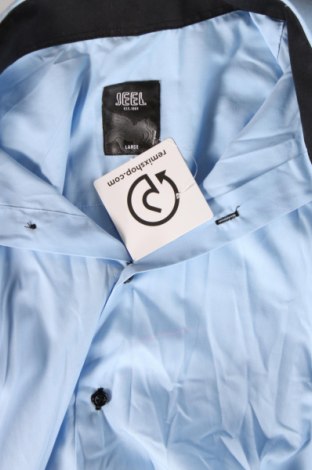 Herrenhemd, Größe L, Farbe Blau, Preis € 9,48