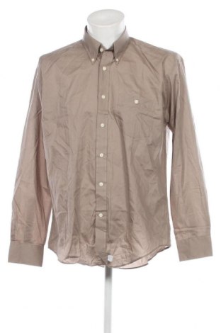 Ανδρικό πουκάμισο, Μέγεθος L, Χρώμα  Μπέζ, Τιμή 3,05 €